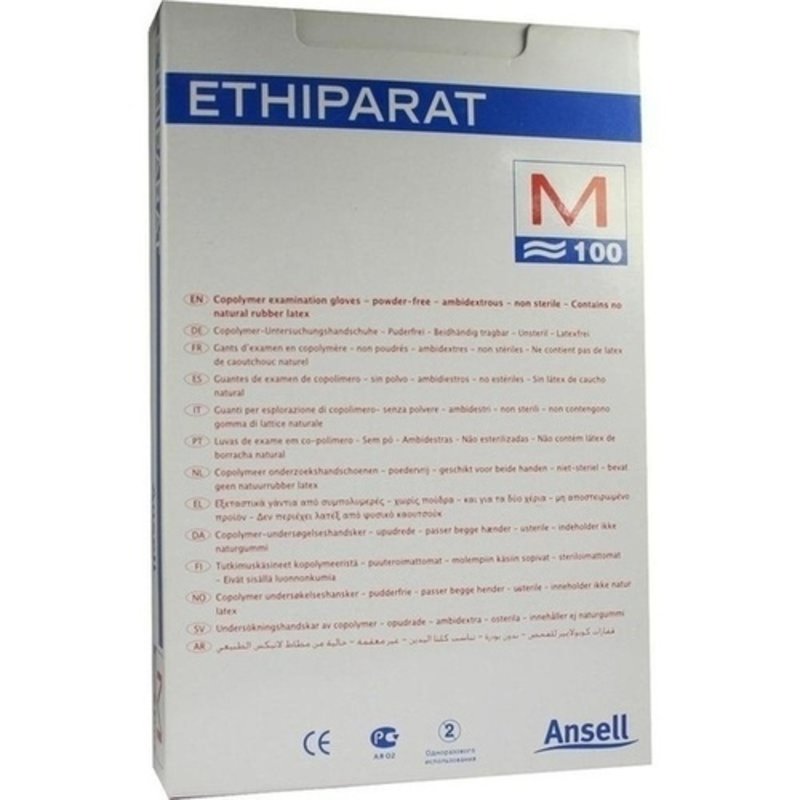 Ethiparat Untersuch. Handsch.unst.mittel M 2079 100 ST PZN 00346595 - PK/100