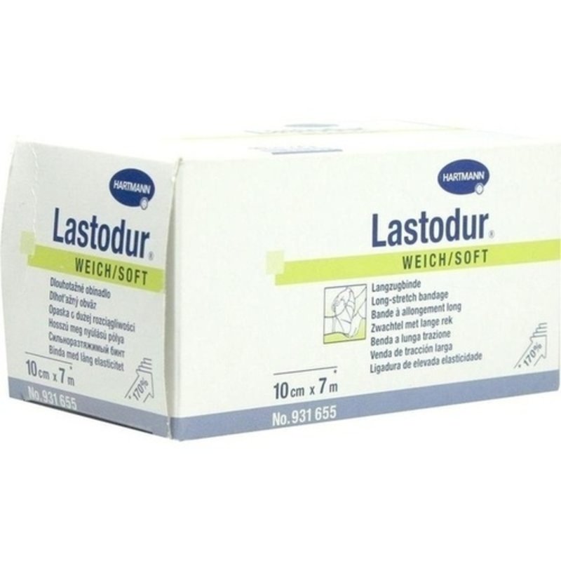 Lastodur Binde weich 10cmx7m 1 ST PZN 00614305 - ST