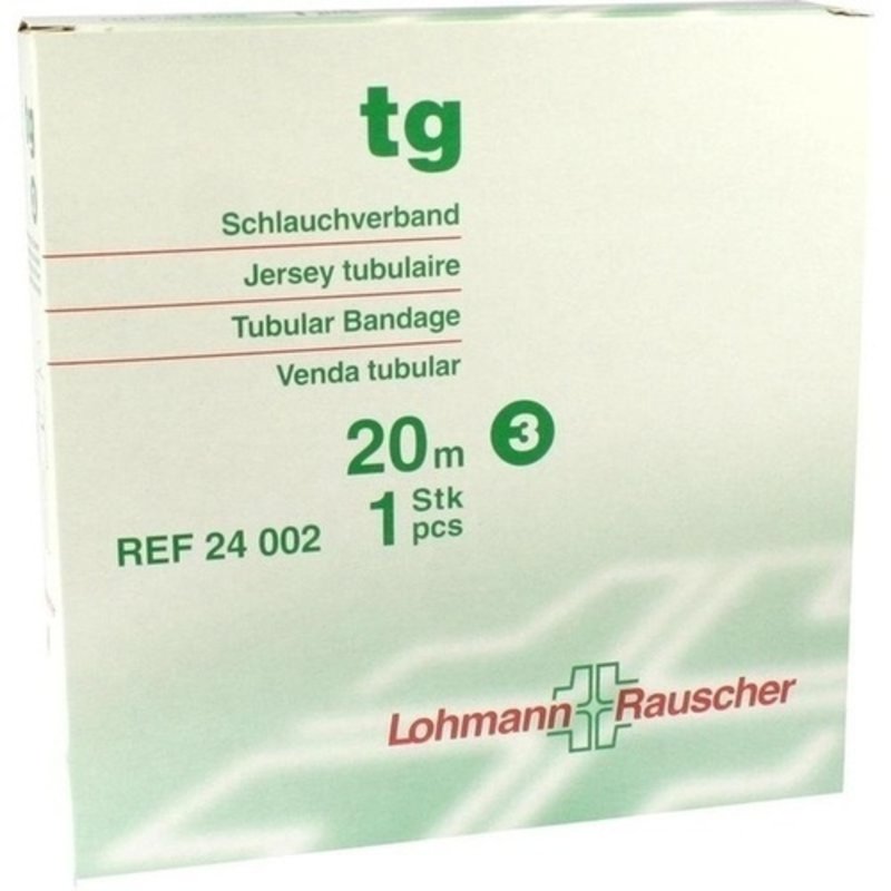 TG Schlauchverband Gr. 3 20m weiß 1 ST PZN 01020246 - ST