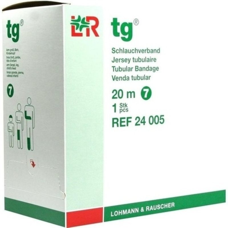 TG Schlauchverband Gr. 7 20m weiß 1 ST PZN 01020306 - ST