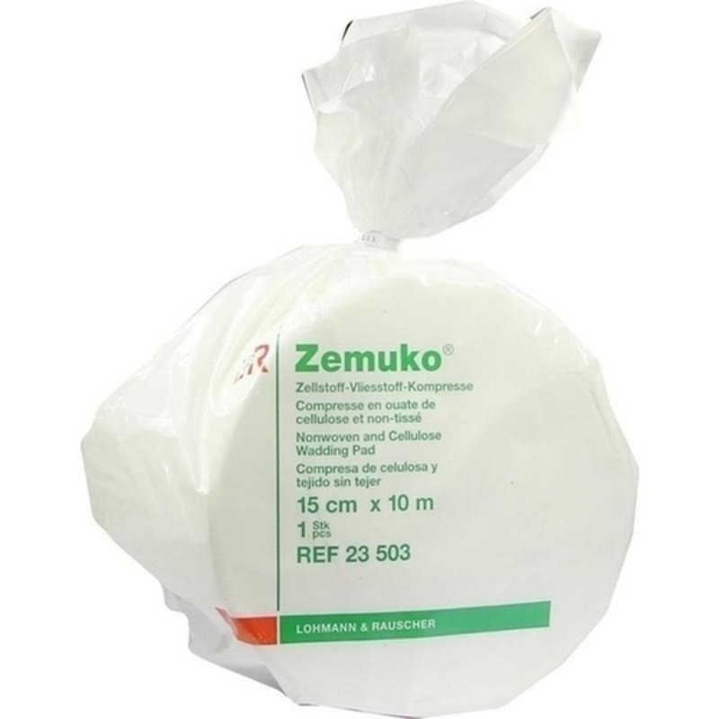 Zemuko Vliesstoff-Kompr. gerollt 15cmx10m 1 ST PZN01144014 - ST