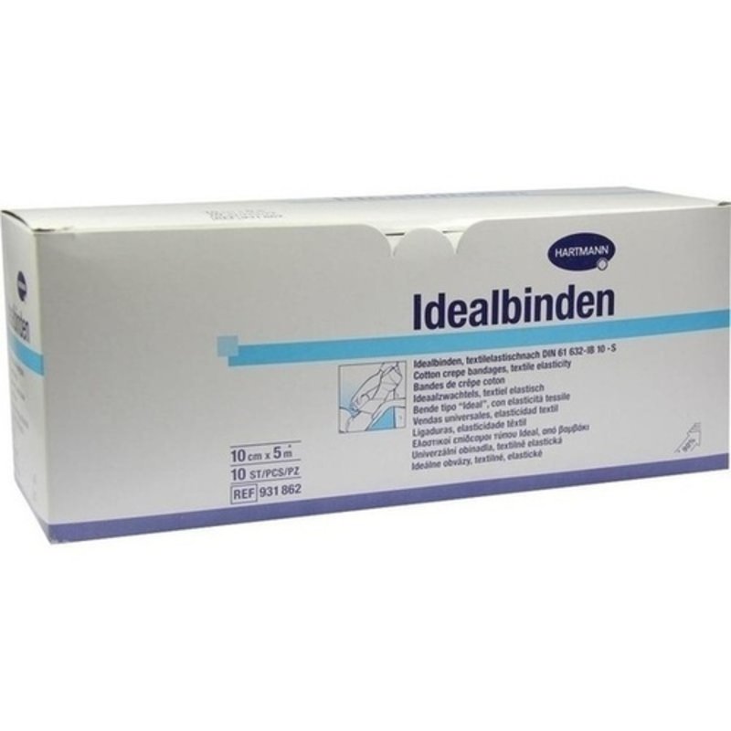 Idealbinde Hartmann 10cmx5m 10 ST PZN 01574393 - PK/10