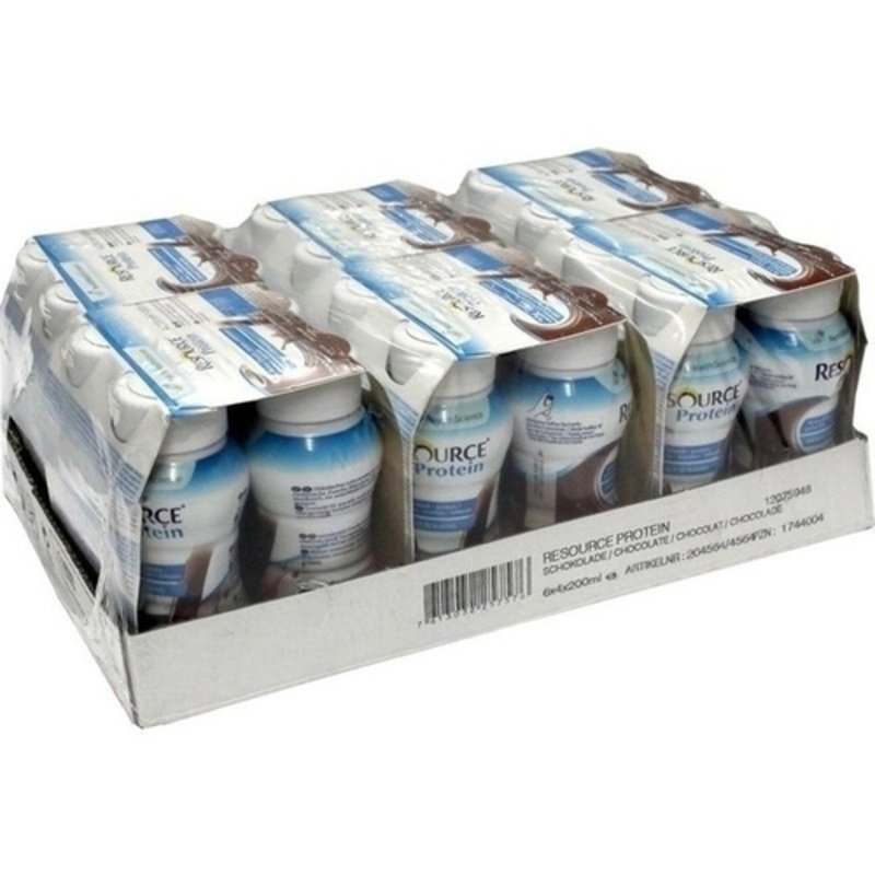 Resource Protein Drink Schokolade 6x4x200ml PZN 01744004 - PK/4X6