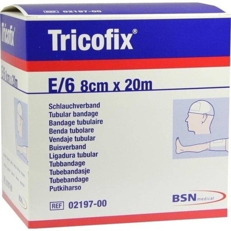 Tricofix Schlauchverband Gr. E 8cmx20m 1 ST PZN 01868982 - ST