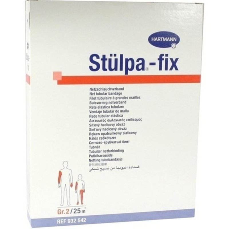 Stülpa Fix Gr.2 Mehrfing./Kdr.Arm/Bein 25m Netz1 ST PZN 02175407 - ST