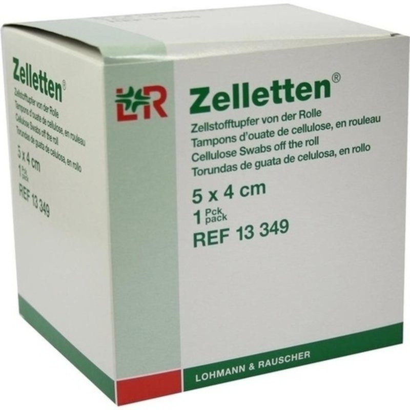 Zelletten Tupfer gerollt unsteril 5x4cm 300 ST PZN 02292805 - PK/300