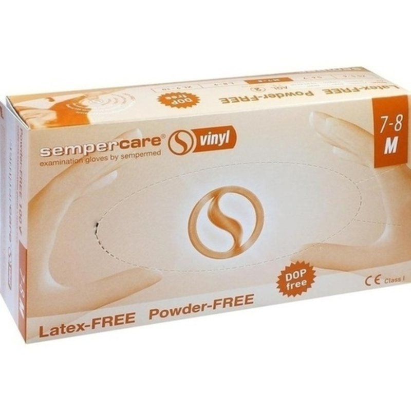 Sempercare Vinyl Unters. Handsch.unst. pudfr.Gr. M 100 ST PZN 03777930 - PK/100