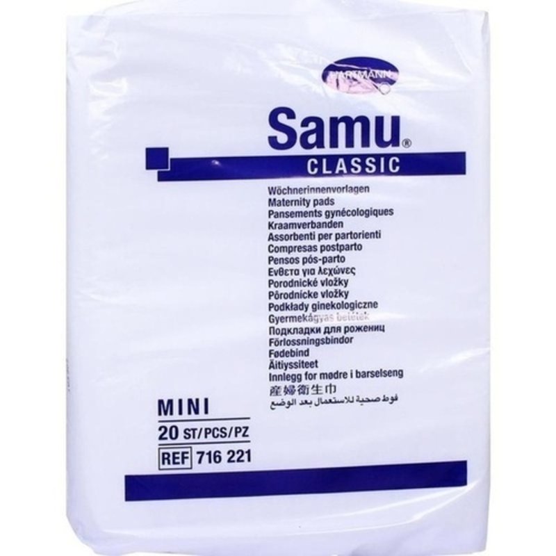 Samu Wöchnerinnen Vorlagen Classic Mini 20 ST PZN 04155610 - PK/20