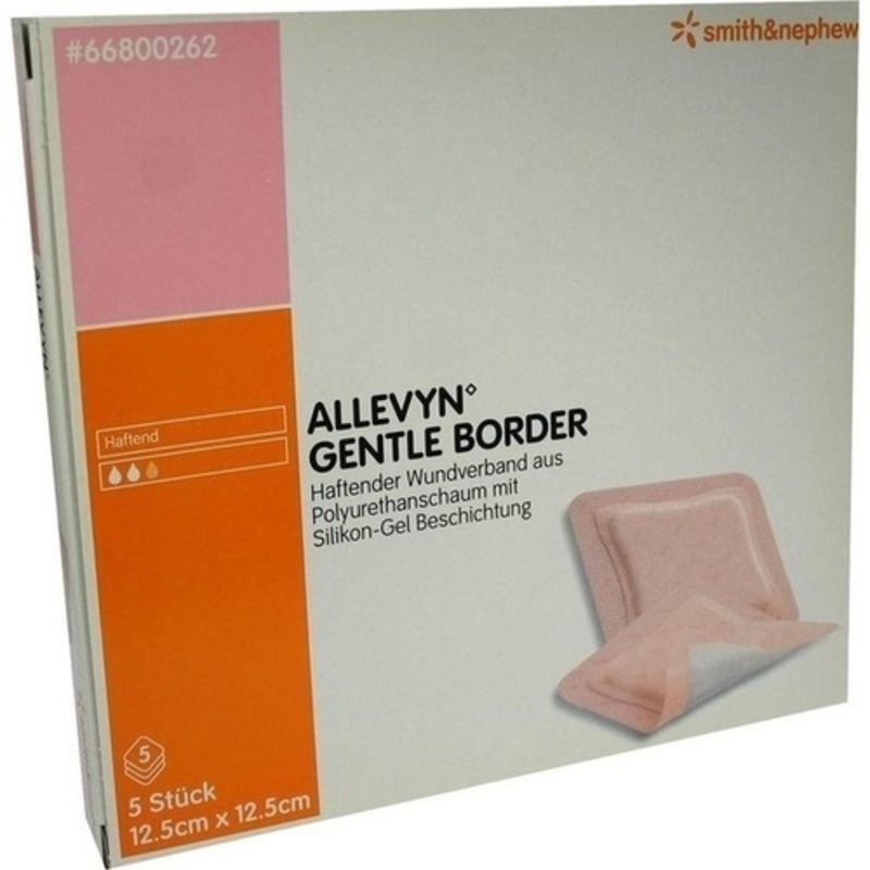 Allevyn Gentle Border 12,5x12,5cm 5 ST PZN 06087433 - PK/5