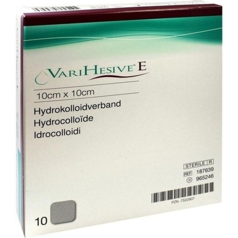 Varihesive E 10x10cm HKV hydroaktiv 10 ST PZN 07522807 - PK/10