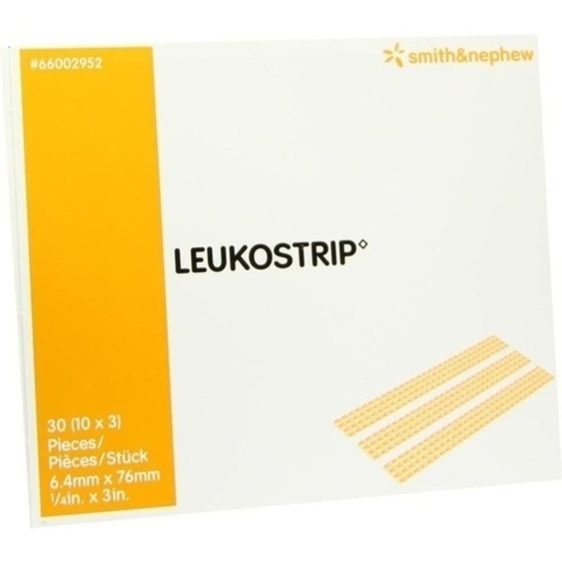 Leukostrip Wundnahtstreifen 6,4x76mm 10x3 ST PZN 07610380 - PK/30