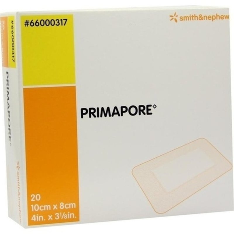 Primapore Wundverb. 10x8cm steril 20 ST PZN 07738855 - PK/20