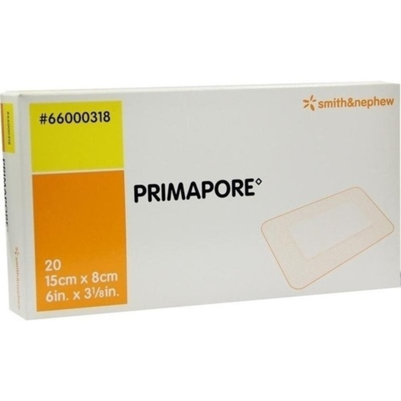 Primapore Wundverb. 15x8cm steril 20 ST PZN 07738861 - PK/20