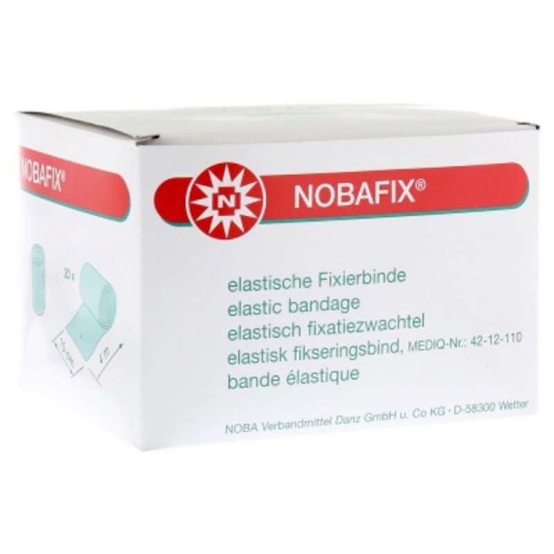 Nobafix Fixierbinden 4mx4cm elast. 50 ST PZN 00032135 - PK/50