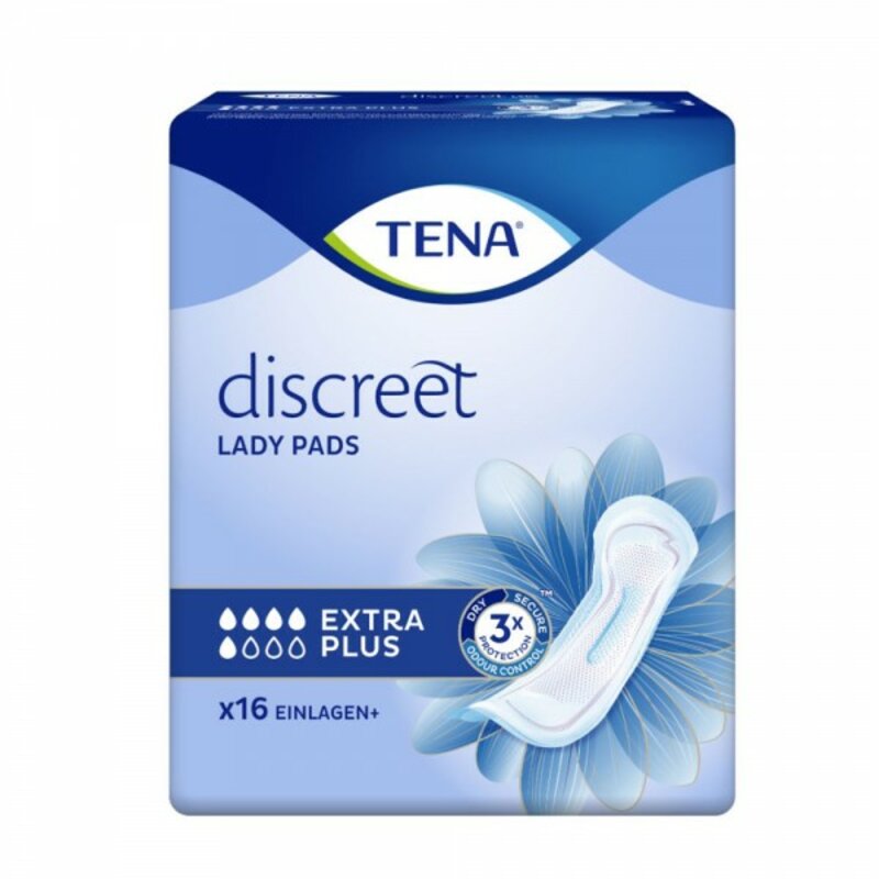 Tena Lady Discreet extra plus Einlagen 3x16 ST PZN 04649393 - PK/16