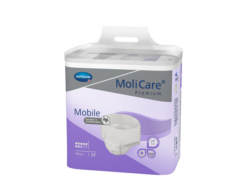 MoliCare Premium Mobile 8 Tropfen Gr. Large - 4 x 14 Stk.