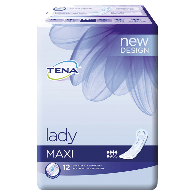 Tena Lady maxi Einlagen 12x12 ST PZN 04121019 - Sonderpreis