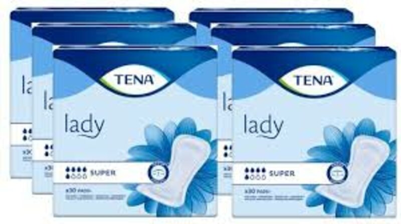 Tena Lady SUPER Einlagen 6x30 ST PZN 1675527