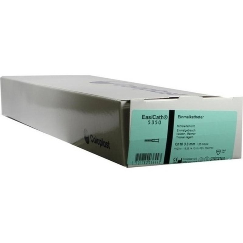 Easicath Einmalkath. Nelaton CH 10 5350 Männer 25 ST PZN 00598730 - PK/25