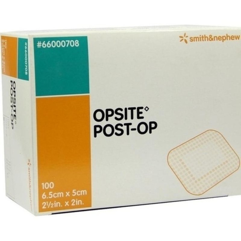 Opsite Post OP 6,5x5cm Verband einzeln steril 100x1 ST PZN 01447424 - PK/100