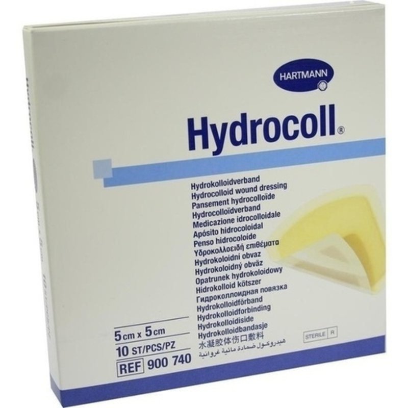 Hydrocoll Wundverband 5x5cm 10 ST PZN 01690633 - PK/10