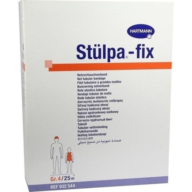 Stülpa Fix Gr.4 Bein/Fuss/Kdr.Rumpf 25m Netzschl. 1 ST PZN 02175436 - ST