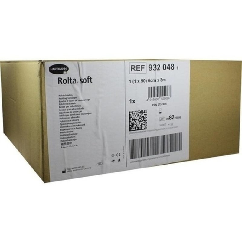 Rolta soft Synth.-Wattebinde 3mx6cm 50 ST PZN 02757486 - PK/50