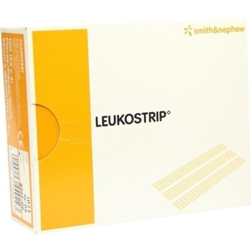 Leukostrip Wundnahtstreifen 26,0x102mm 25x4 ST PZN 03374416 - PK/25X4