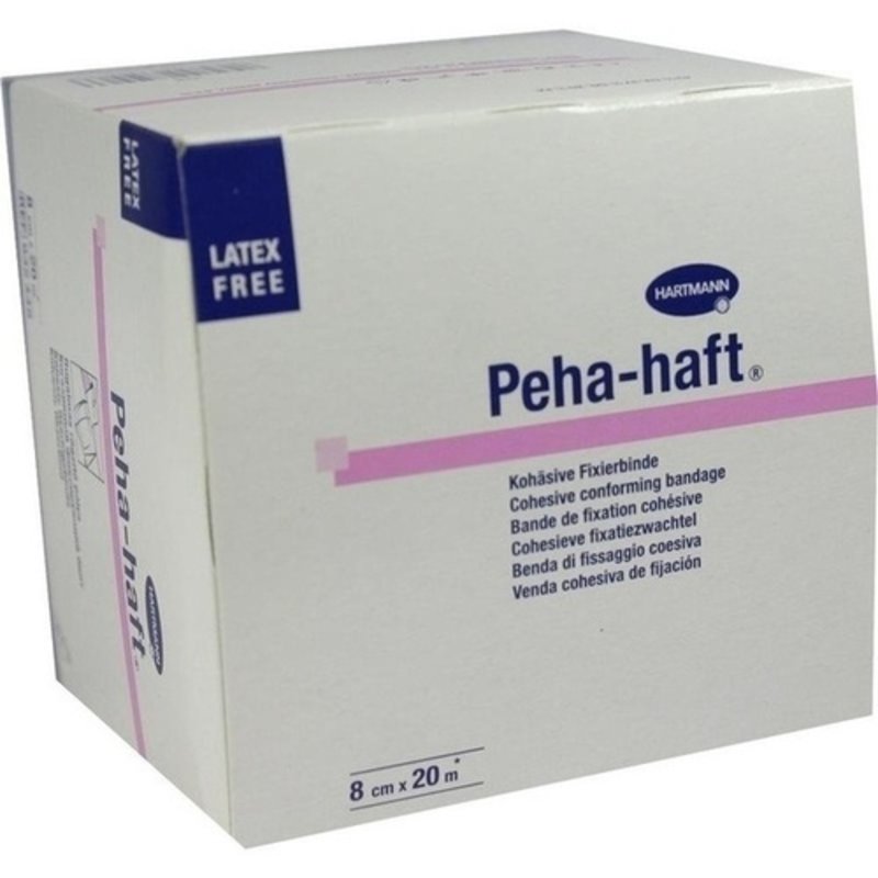 Peha Haft Fixierbinde latexfrei 20mx8cm 1 ST - Nachfolge Peha Haft 21mx8cm - Artikel 300029