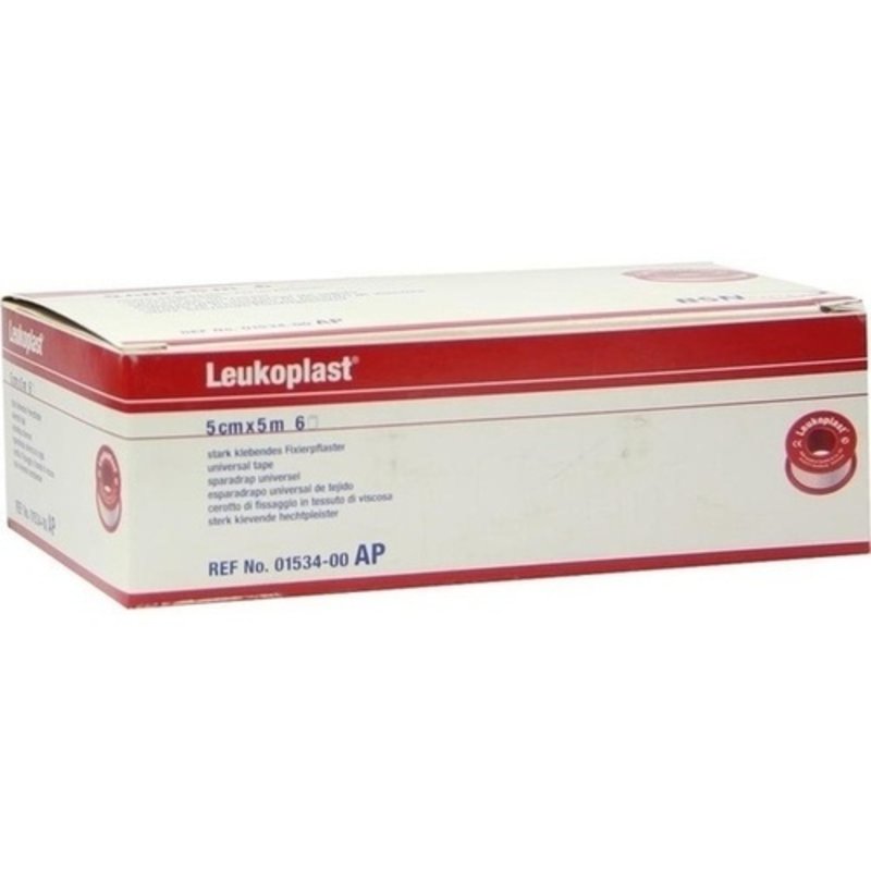 Leukoplast 5mx5cm 1534 6 ST PZN 04593497 - PK/6