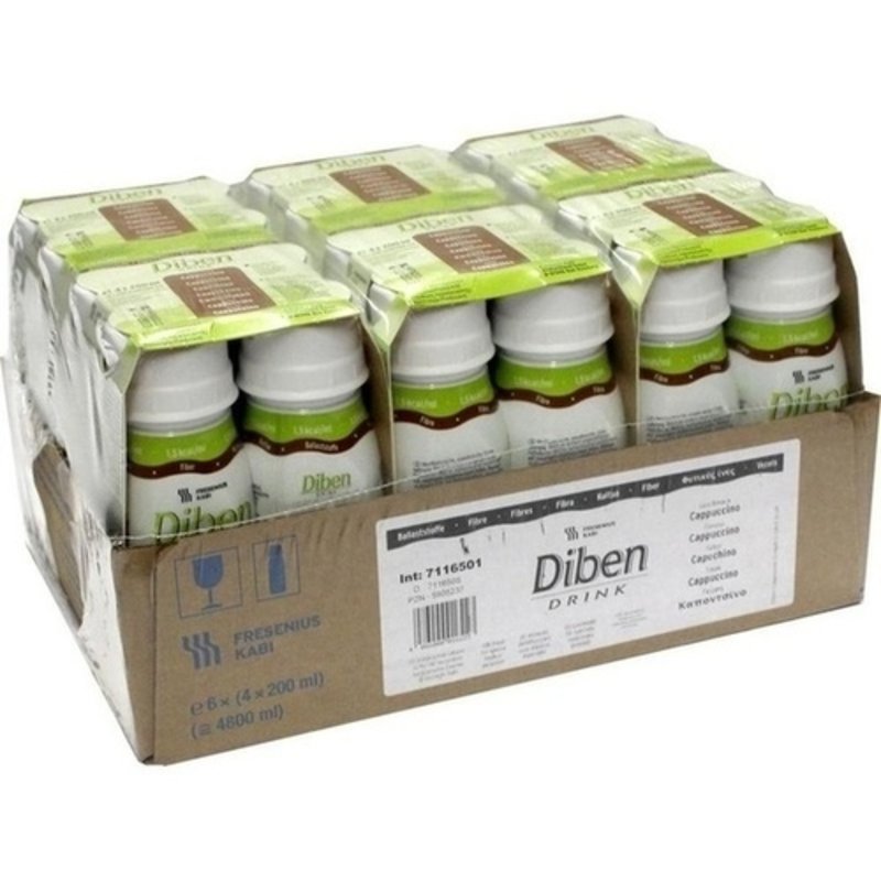 Diben Drink Cappuccino 1,5 kcal/ml 24x200 ml PZN 05905237 - PK/4