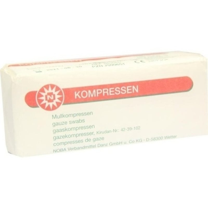 Mullkompressen 5x5cm 8-fach unsteril 100 ST PZN 07099651 - PK/100