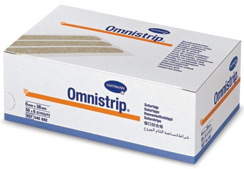 Omnistrip Wundnahtstreifen 6x38mm 300 ST PZN 00761644 - PK/300