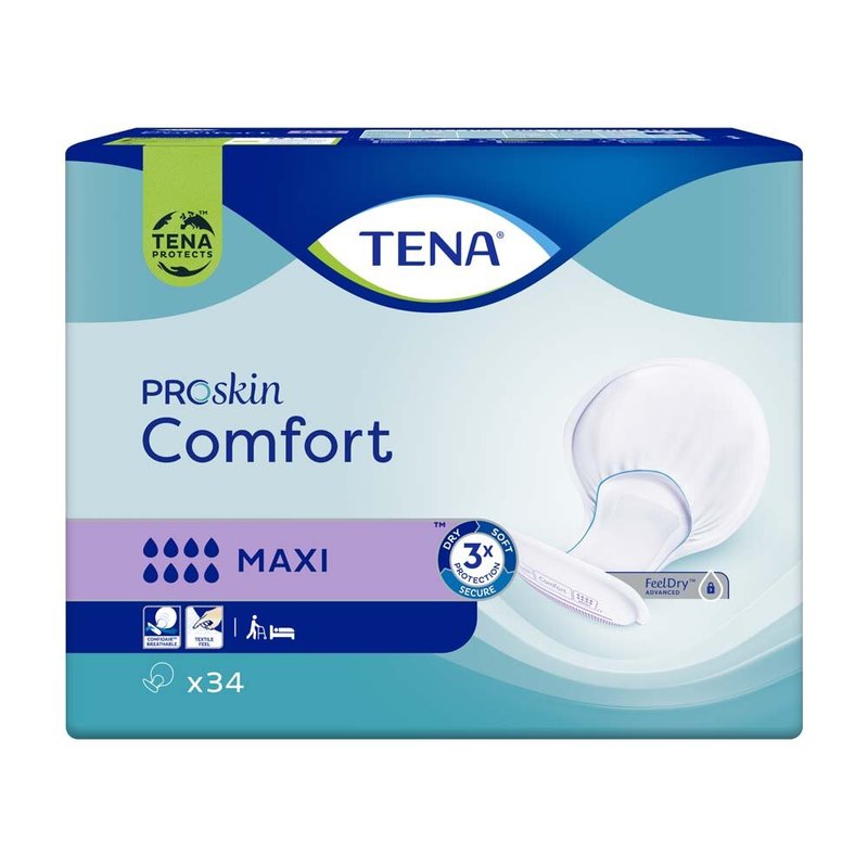 TENA Comfort Maxi Vorlage - 1 x 34 Stk.