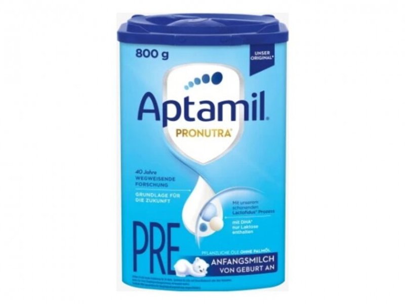 Aptamil Pronutra PRE 800 G - Anfangsmilch von Beginn - MHD Juli 2025