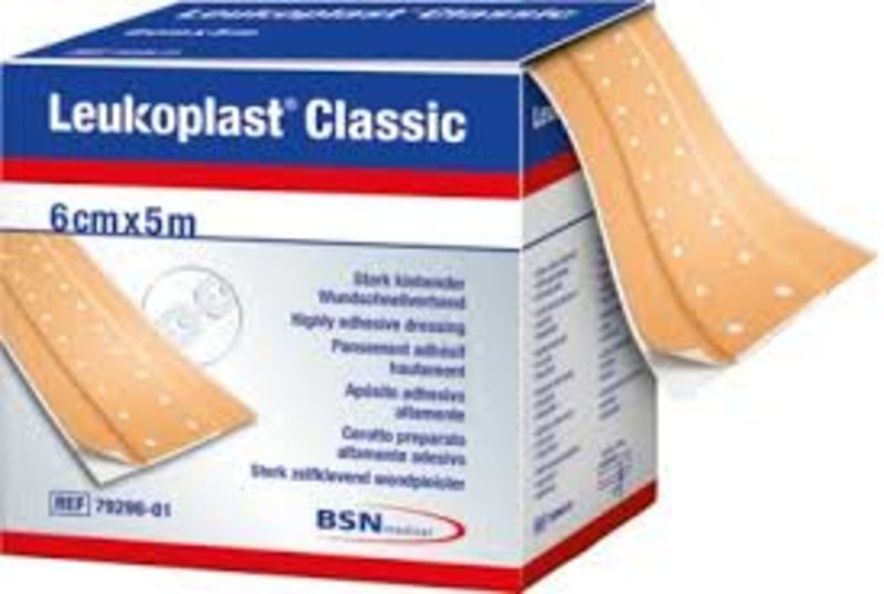 Leukoplast Classic Pflaster 8 cm x 5 m Rolle - PZN 13838213