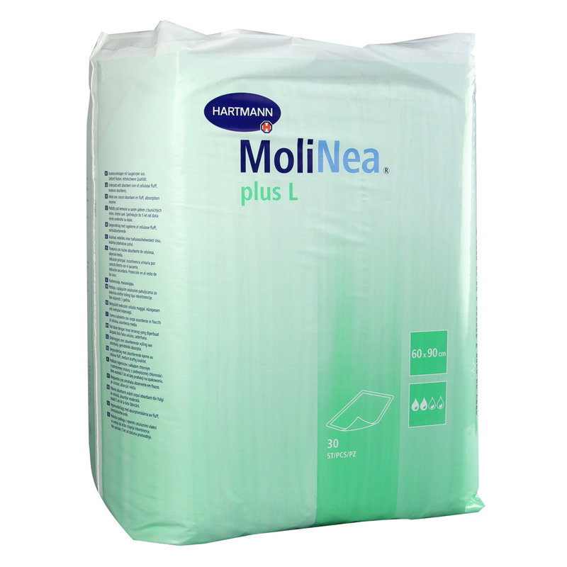 Molinea plus Krankenunterlagen 60x90cm PZN 01710927 - Nachfolge-Artikel Bed Mat 9 Tropfen (60 Stk.)