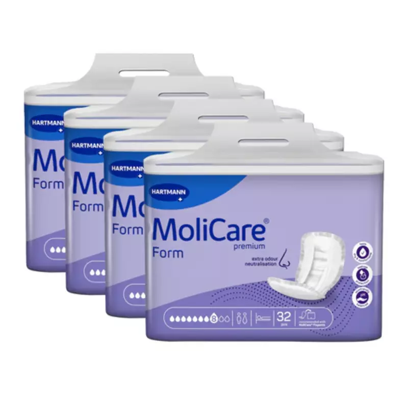 MoliCare Premium Form 8 Tropfen 4 x 32 Stk.