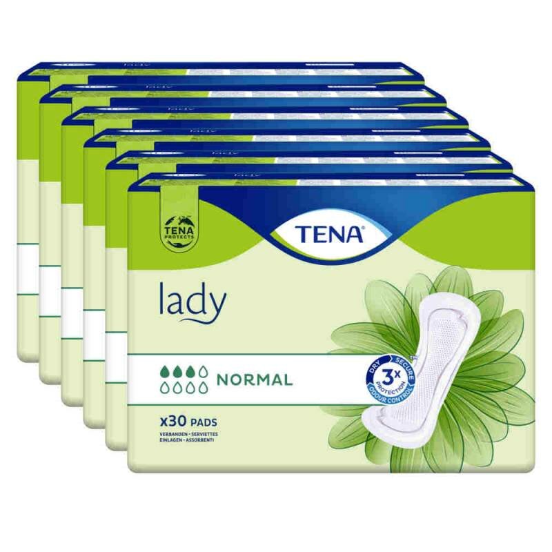 Tena Lady normal Einlagen 6x30 ST PZN 06057828 - Nachfolge PZN 17312732