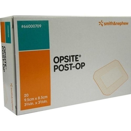 Opsite Post OP 9,5x8,5cm Verband einzeln steril 20x1 ST PZN 01447430 - PK/20