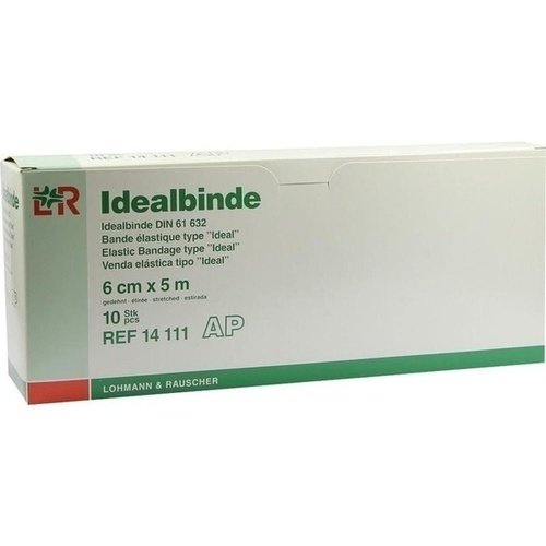 Idealbinde Lohmann 6cmx5m m.Schlingk. 10 ST PZN 01913949 - PK/10