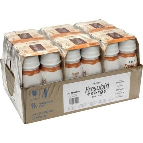 Fresubin Energy Drink Schokolade Trinkflasche 6x4x200 ml PZN 03692731 - ST