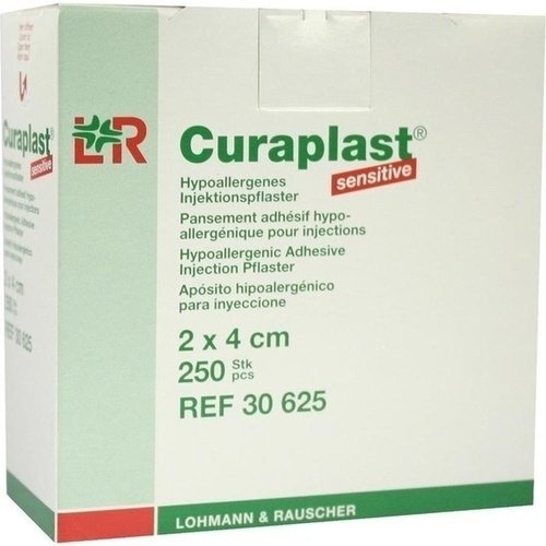 Curaplast Inj. Pflaster Sensitiv 2x4cm 250 ST PZN 07378575 - PK/250