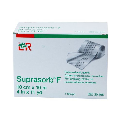 Suprasorb F Folienverband gerollt unsteril 10cmx10m 1 ST PZN 02650185